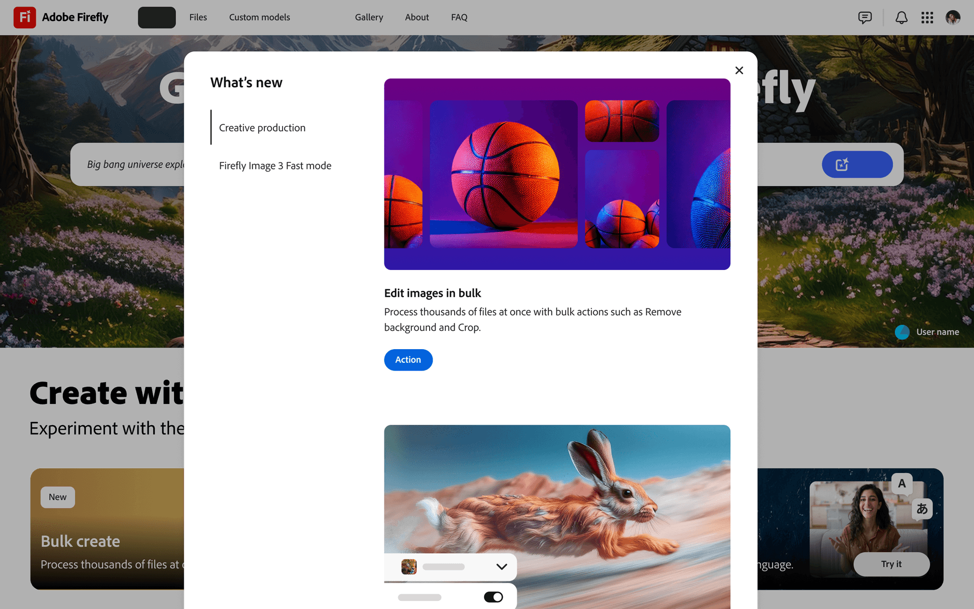 Creative production features intro: remove background, resize, recolor
