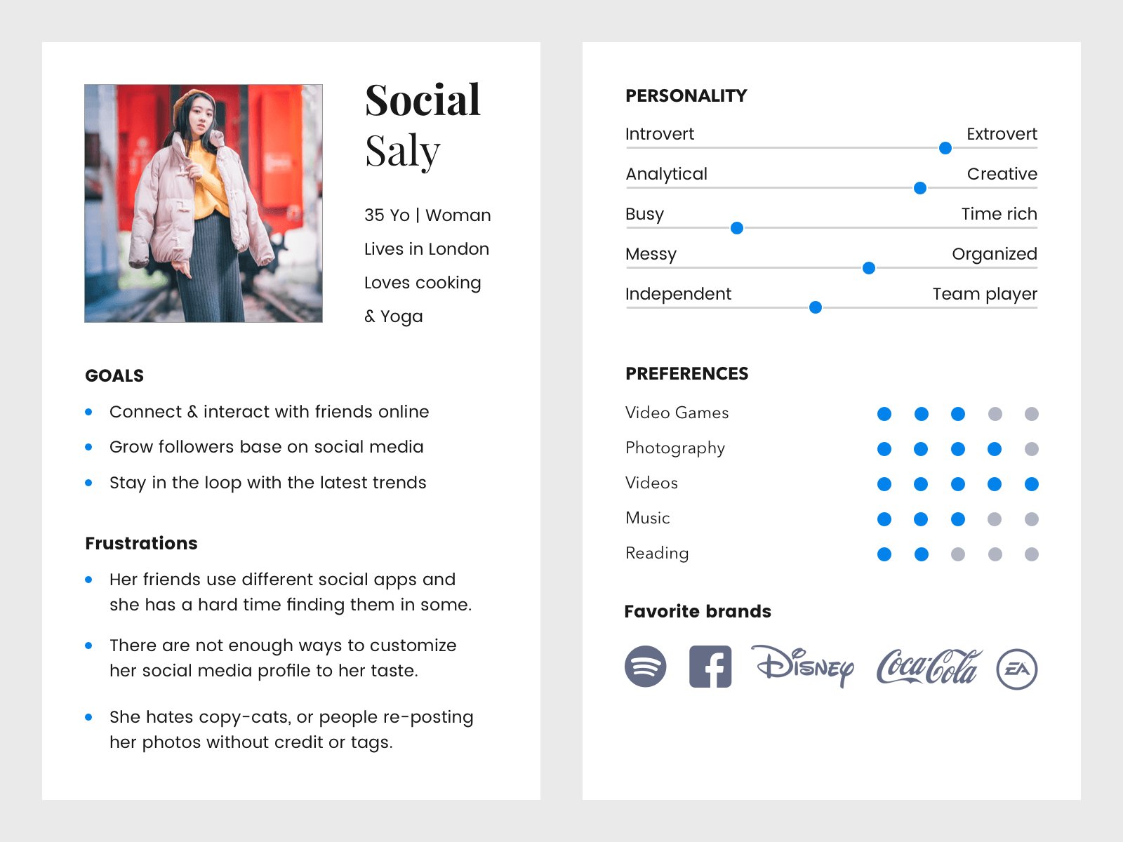 Primary persona for the event-anchored social creator
